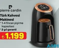 PİERRE CARDİN TÜRK KAHVE MAKİNESİ fiyat ve kampanya bilgisi